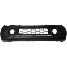Front bumper black without - front,