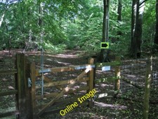 Photo 6x4 Gate in Farley Mount Country Park Ham Green/SU4330 There are m c2012