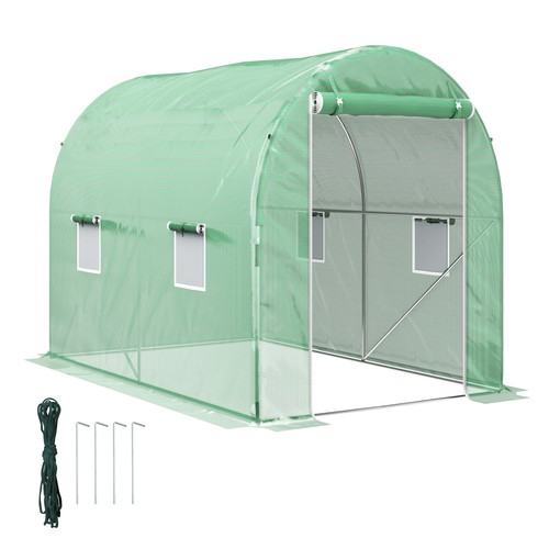 Outsunny polytunnel greenhouse - outsunny,