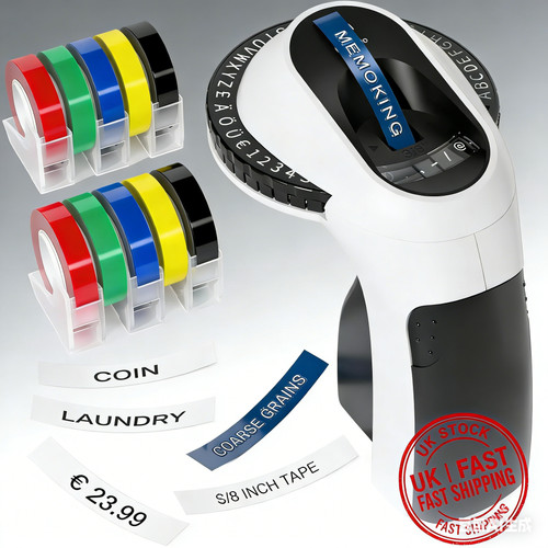 Dymo omega embossing label - dymo,