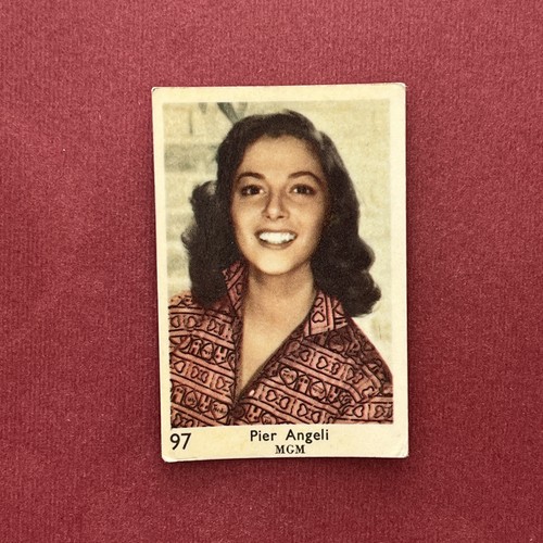 Pier angeli 1957 dutch gum - angeli,