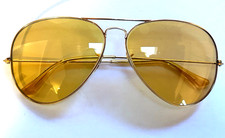 Vintage B&L Ray Ban Sunglasses 62 14 Yellow Lenses 