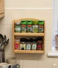 Apollo 2-Tier Wooden Spice