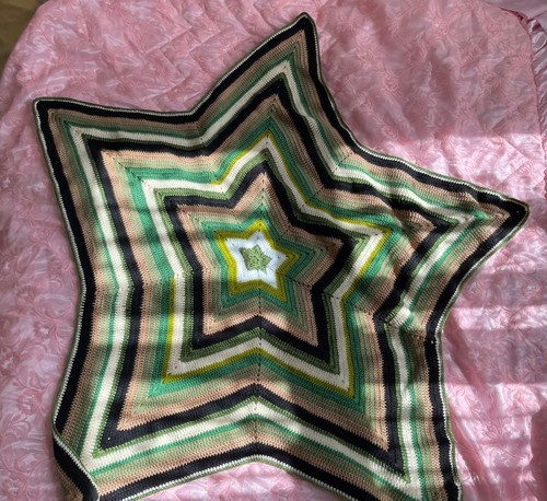 Handmade crochet star baby - handmade,