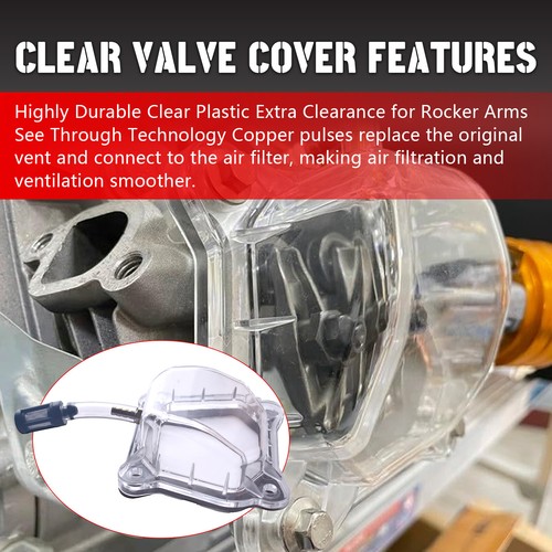 Clear valve cover for - valve,