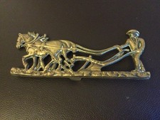 Brass Ploughman using two