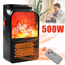 500W Electric Space Heater Low