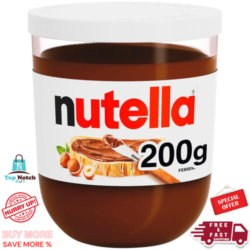 Nutella hazelnut chocolate - nutella,