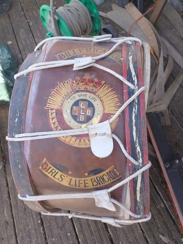 Vintage marching bass drum - vintage,