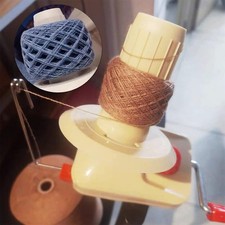 Needlecraft Ball Winder for Yarn Tabletop Clamp Handy Easy Operated Wool Winder