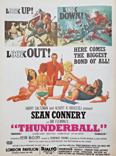 Showtime jan 1966 sean - showtime, connery