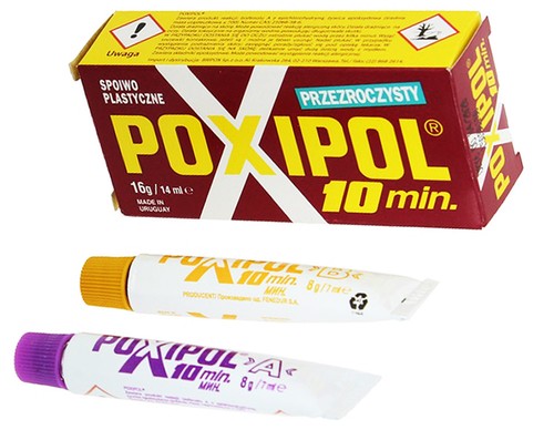 New clear poxipol epoxy - new,