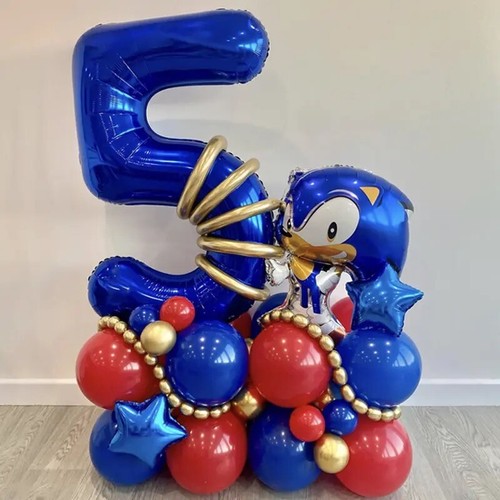 39pcs sonic the - hedgehog, foil