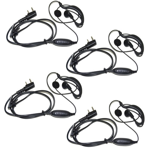 Hqrp shape pin earpiece - 4x,