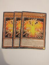 Yu-Gi-Oh 3x The Winged Dragon of Ra - Immortal Phoenix MZTM-EN074 Rare NM