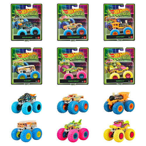 Hot wheels light monster - hot,