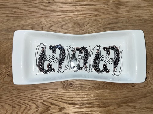 Poole pottery vintage prawn - pottery,