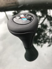 Bmw E46 Genuine leather gearknob 5 Or 6 speed Weighted E36 E46 M Sport