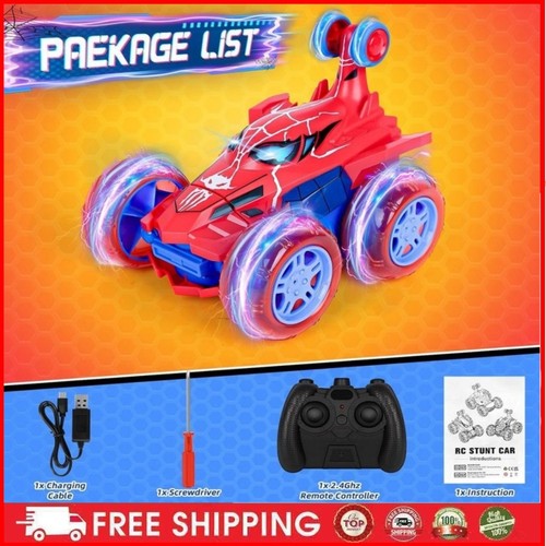 Spiderman stunt car remote - car,