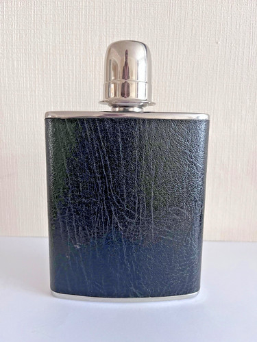 Vintage stainless steel hip - vintage,