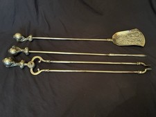 LARGE ANTIQUE SOLID BRASS BALL