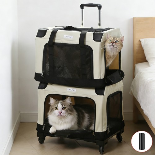 Double layer feline carrier - feline,