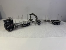 Conrad Volvo F16 Logging Truck With Trailer 1:50 Scale - Perfect Code 3 Spares