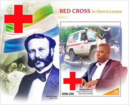 Red cross sierra leone - cross,