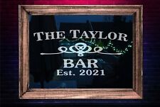 Custom Etched Mirror/Wall