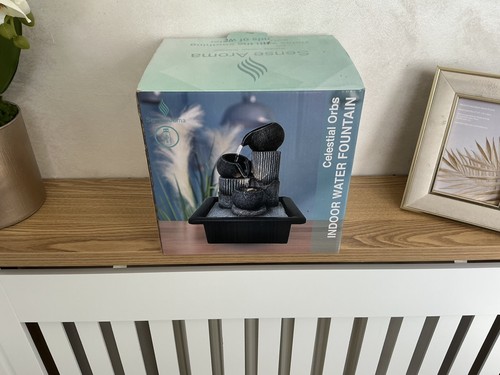 Celestial orbs water fountain - celestial,