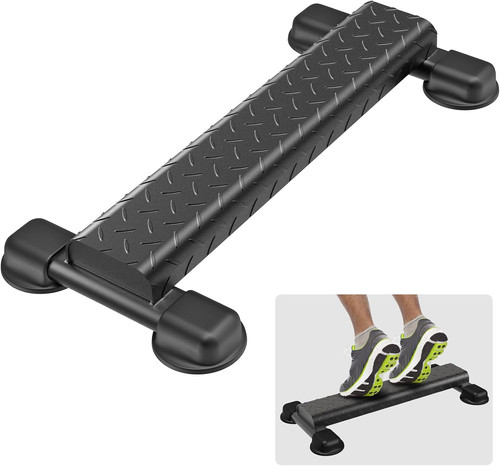 Steel calf raise - raise, with