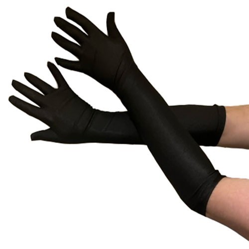 Ladies long black opera - ladies,