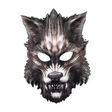 Halloween Wolf Mask Half Face