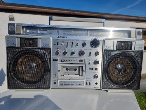 Sanyo ghettoblaster boombox - ghettoblaster,