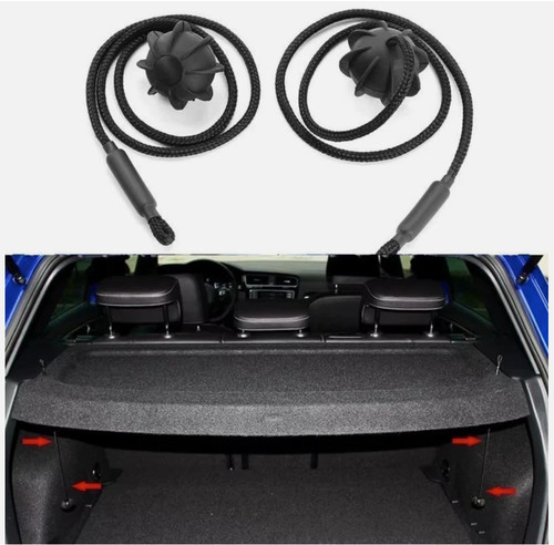 Car parcel shelf string - car,