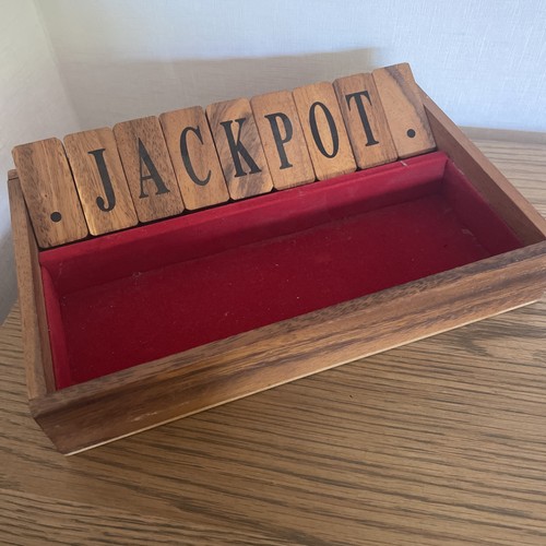 Vintage shut the box dice - the,