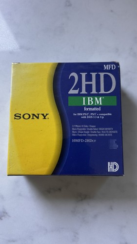 Sony 2hd ibm formatted - formatted,