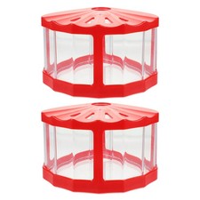  2Pcs Ecological Landscape Boxes Miniature Desktop Fish Tanks Desktop Fish Tank