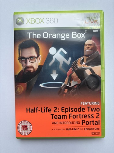 The orange box xbox 360 - the,