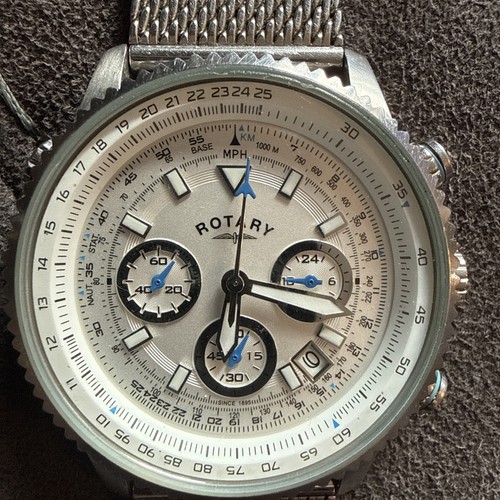 Mens stainless steel - stainless, rotary