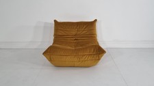 Ligne Roset Togo chair in luxurious Gold velvet in immaculate condition