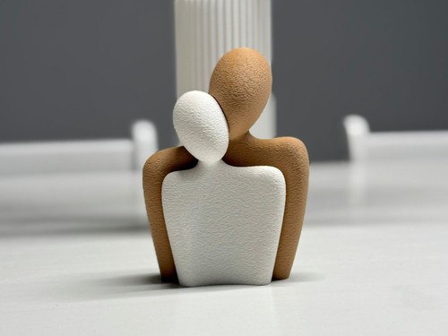 Valentine abstract couple - abstract,