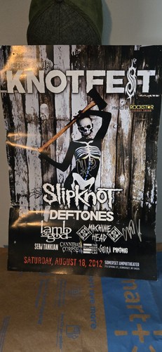 First annual knotfest poster - annual,