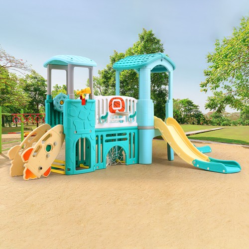 Toddler playset with - with, double