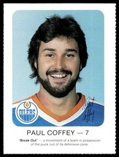 1982-83 Red Rooster VTG Hockey Card Paul Coffey Edmonton Oilers #7