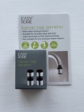 2x Swivel Tap Aerator Set of 2 Water Saving M22 External Thread or M24 Iinternal