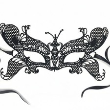 Black Lace Masquerade Eye Mask