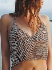 Chainmail Bra top Women