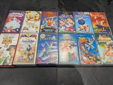12 x Disney VHS Videos Job Lot