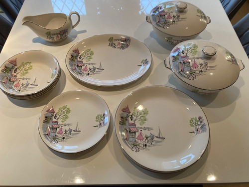 Alfred meakin vintage - 4, person